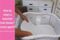 How do you clean a SwaddleMe bassinet