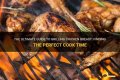 Question: How long to cook chicken breast on a grill?